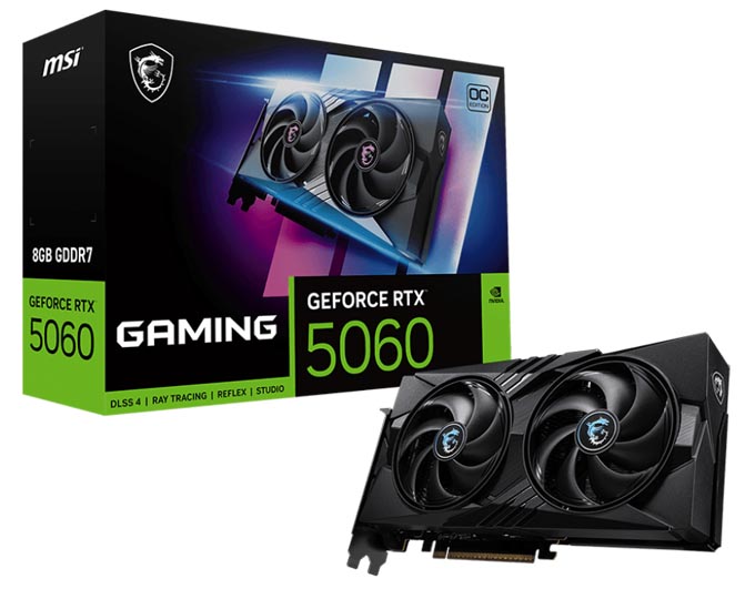 MSI GeForce RTX 5060 8G GAMING OC
