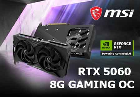 MSI GeForce RTX 5060 8G GAMING OC